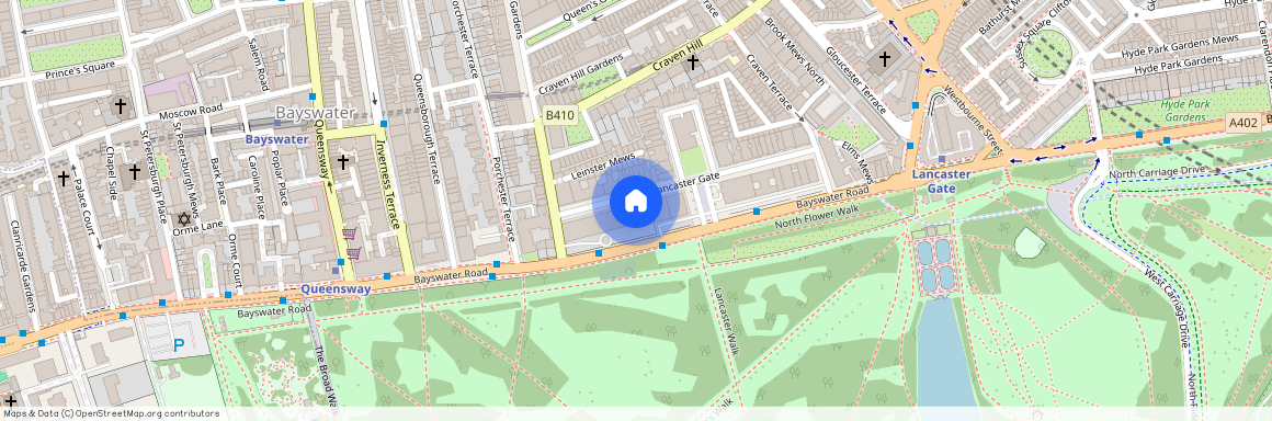Lancaster Gate, Hyde Park, W2