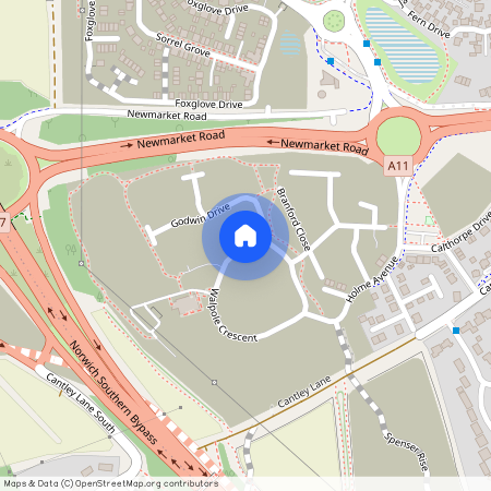 Walpole Crescent, Cringleford