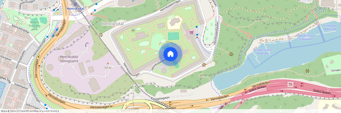 Henriksdalsringen, Nacka