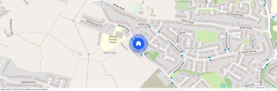 Whirley Road, Macclesfield, SK10