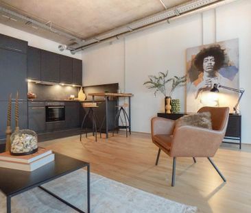 Demnächst frei! 1-Zimmer-Wohnung (Loft) im Tabakquartier mit Einbau... - Foto 4