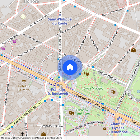 Jean Mermoz 2, Rue Jean Mermoz, Paris