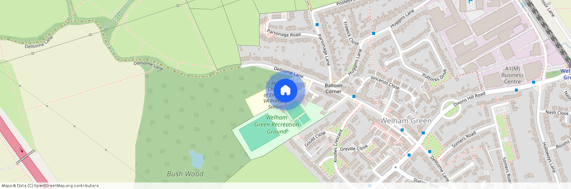 Dellsome Lane, Herts AL9