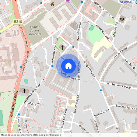 Wotton Court 2 Rolfe Terrace Woolwich SE18, Woolwich, SE18