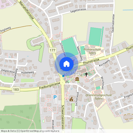 1712, Tafers, Thunstrasse, 1
