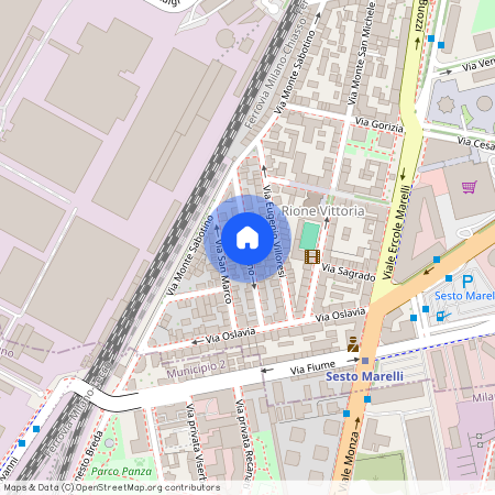 Via Tolmino, Włochy, Sesto San Giovanni