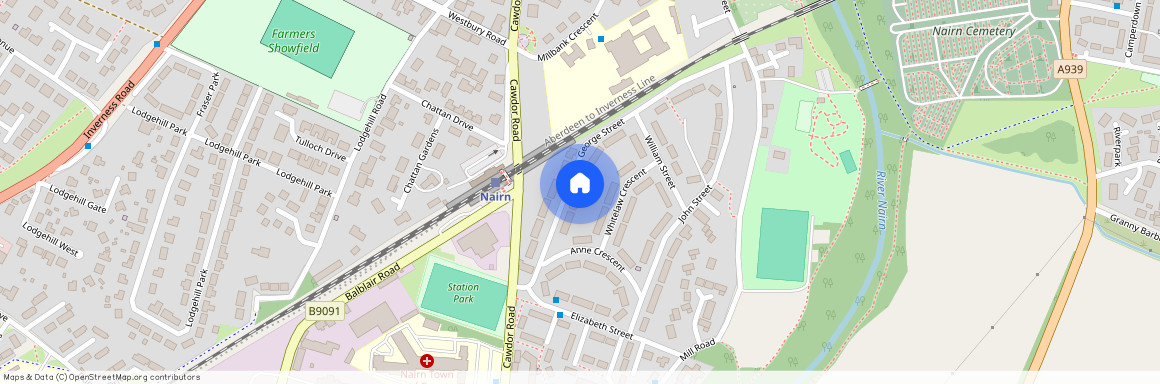 George Street, Nairn, IV12