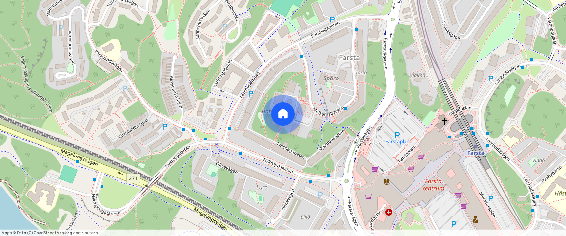 Molkomsbacken **, Farsta