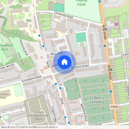 Orchard Street, Old Aberdeen, Aberdeen, AB24 3DD