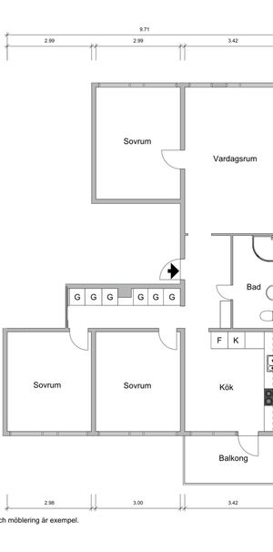 Lars Kaggsgatan, Borås - Photo 1