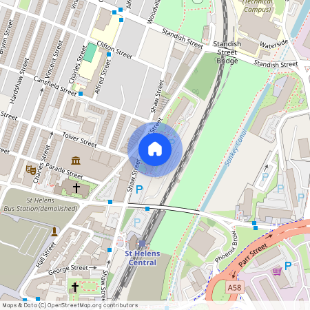 Lower Hall Street, St Helens Town Centre