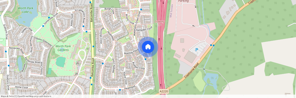 Pound Hill, Crawley, West Sussex. RH10 3UZ
