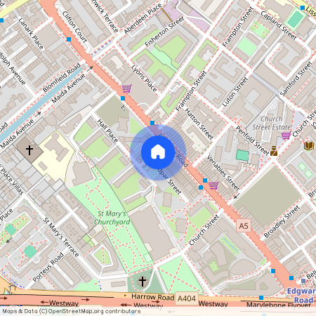 Cuthbert Street, Lisson Grove, W2