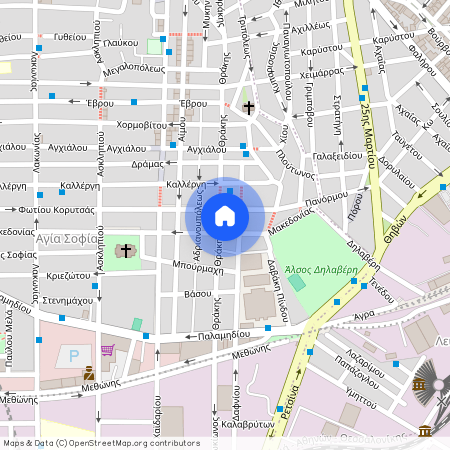 Αγία Σοφία - Μανιάτικα (Ταμπούρια – Αγία Σοφία)