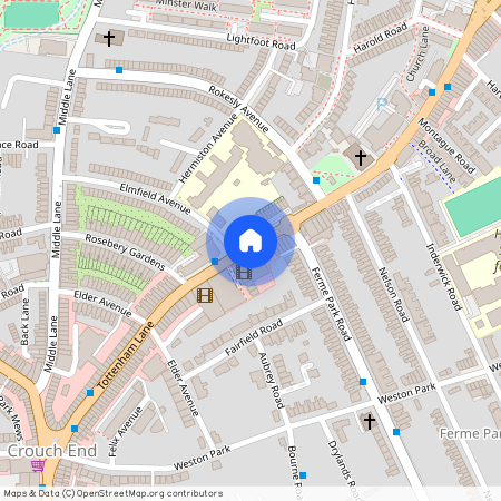 Tottenham Lane, Crouch End, London, N8