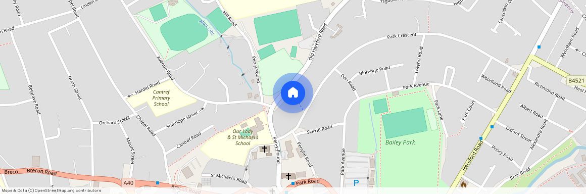 Mulberry Close, Abergavenny.