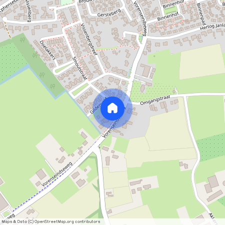 Vorenseindseweg 36, Verspreide huizen Sprundel, 4714RH