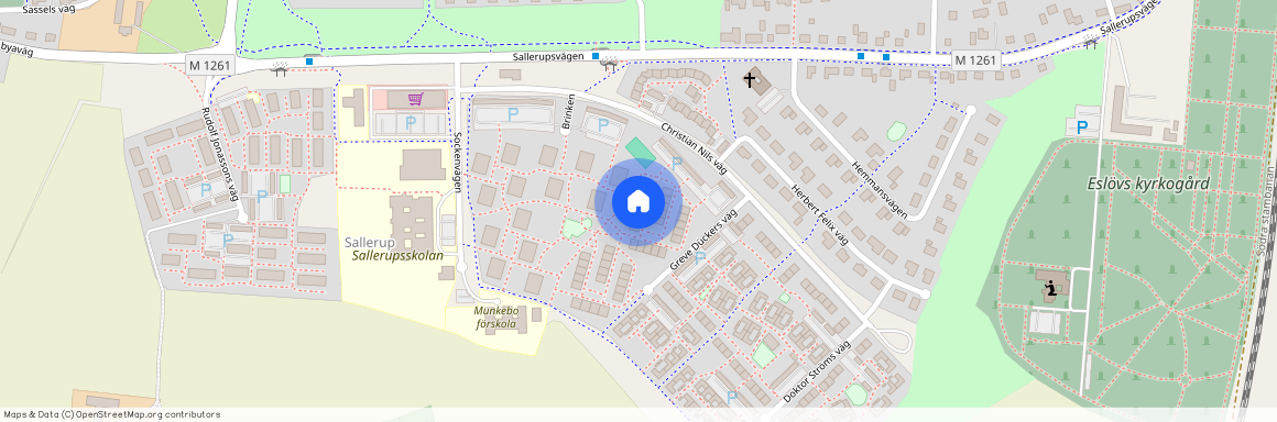 Greve Dückers väg 6G, Sallerup