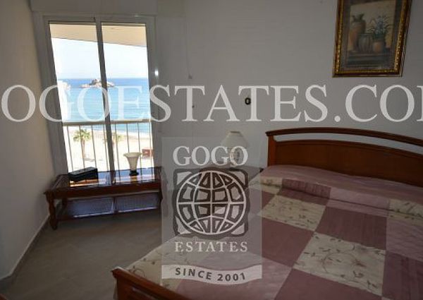 Apartment for rent on the first sea line of the Bahia de Aguilas