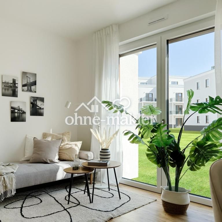 Erstbezug! Hochwertige 3-Zimmer-Wohnung am Stadtwald - Photo 1