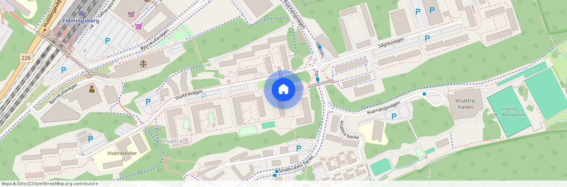 Visättravägen 13, Flemingsberg