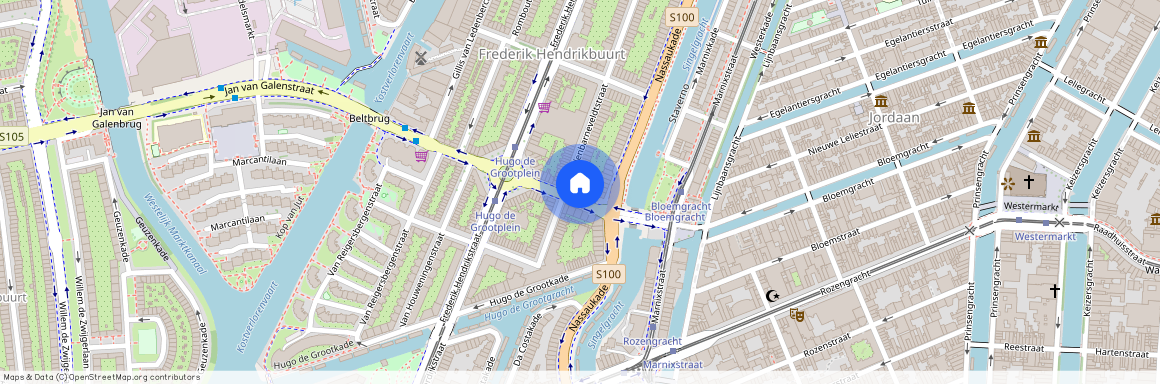 Tweede Hugo de Grootstraat 14-2, Frederik Hendrikbuurt-Zuidoost, 1052LC, Amsterdam