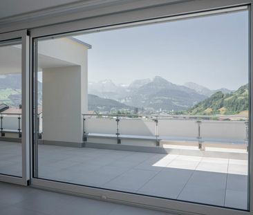 Erstvermietung: 2.5-Zimmer-Attikawohnung mit Bergblick - Foto 4