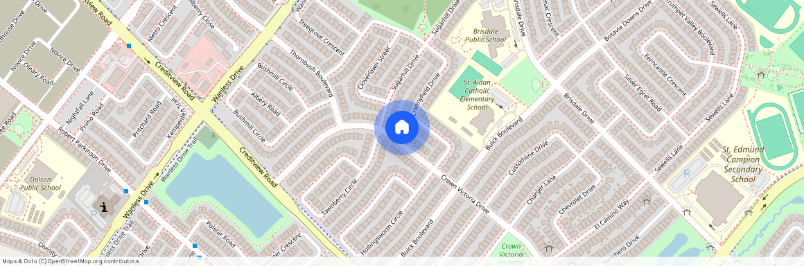 81 Crown Victoria ( Upper) Drive, Brampton