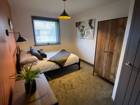 Modern Double Room in Shared House - Photo 4