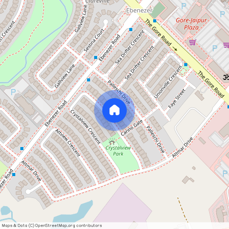 132, 132, Crystalview, Cres, Upper, L6P 2R8, Brampton