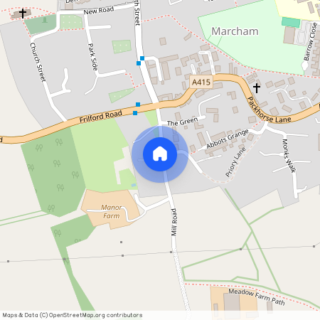 Mill Road, Marcham, Abingdon, Oxfordshire, OX13