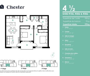 Appartement Beauharnois À Louer - Photo 3