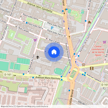 Rue d'Arcueil, Francja, Montrouge