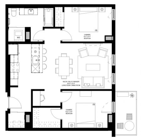 Place St Charles - Plan E - Photo 4