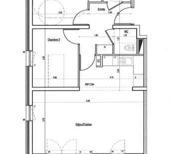 Location Appartement 3 pièces 64m² ST HERBLAIN 44800 - Photo 3