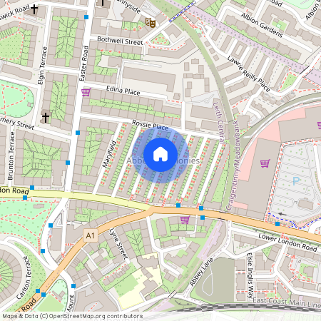 Lady Menzies Place, Edinburgh, EH7