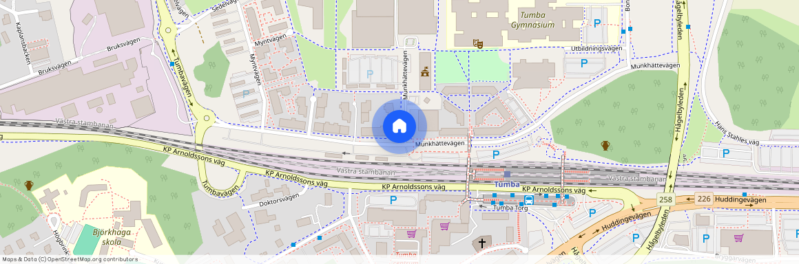 Tuna, Botkyrka, Tumba, Stockholm, Munkhättevägen 21 C