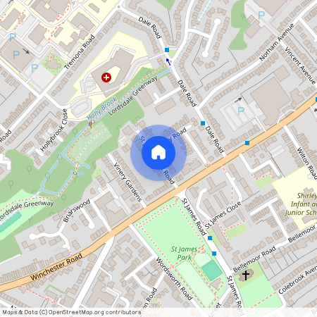 St. James Park Road, Southampton, SO16