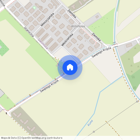 św. Krzyża, Siechnice, Siechnice, wrocławski, dolnośląskie