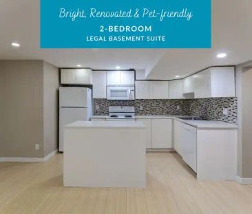 Updated 2-Bedroom Basement Suite * Spacious Living Room & Kitchen |... - Photo 1