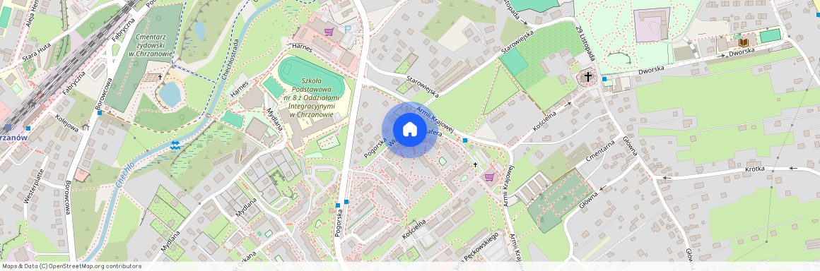 ul. Władysława Szafera, Chrzanów, Chrzanów, chrzanowski, małopolskie