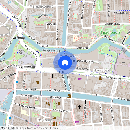 Noordvest, 2312 NN, Korte Mare, Leiden