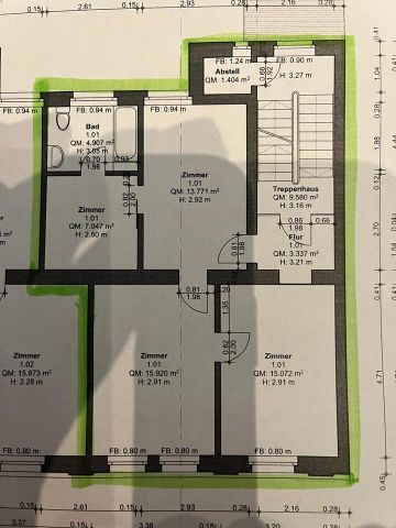 Helle Wohnung mit Charme - neu renoviert mit Küche - Foto 2