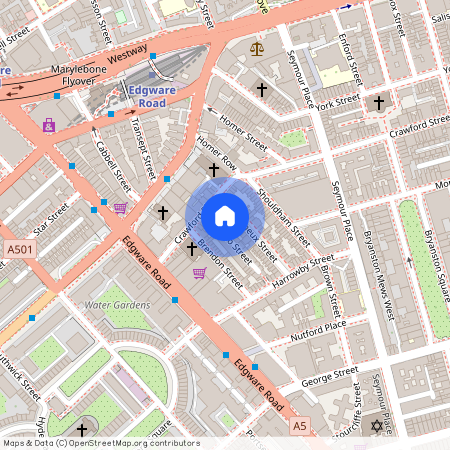 Mews House In Marylebone, London, W1U