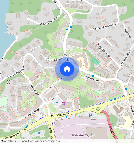 Centralvägen **, Björknäs