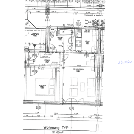 Barrierefrei erreichbare 2-Raum-Wohnung im 2. Stock mit fix zugeordnetem PKW Abstellplatz *keine Freifläche* - Foto 4