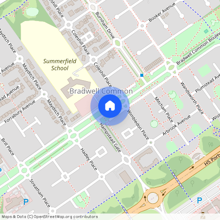 Bradwell Common Boulevard, Bradwell Common