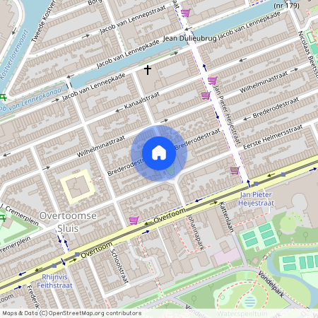 Overtoomse Sluis, 1054 VK, Staringplein, Amsterdam