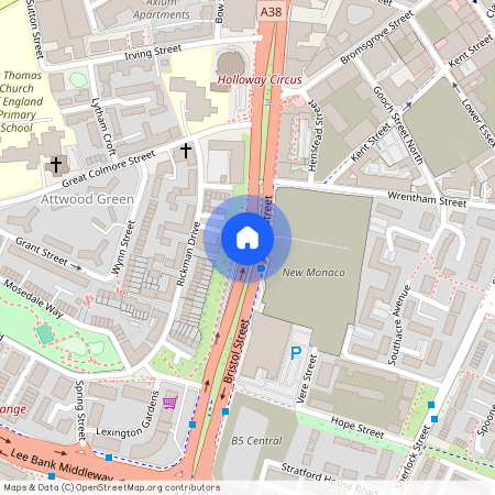 Bristol Street, Birmingham, B5