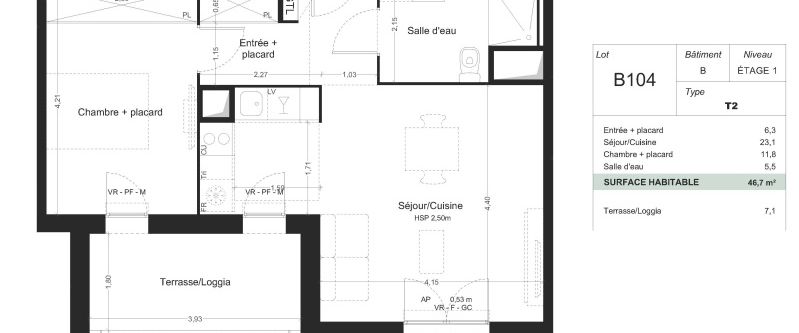 Location Appartement 2 pièces 46m² TOULOUSE 31400 - Photo 1